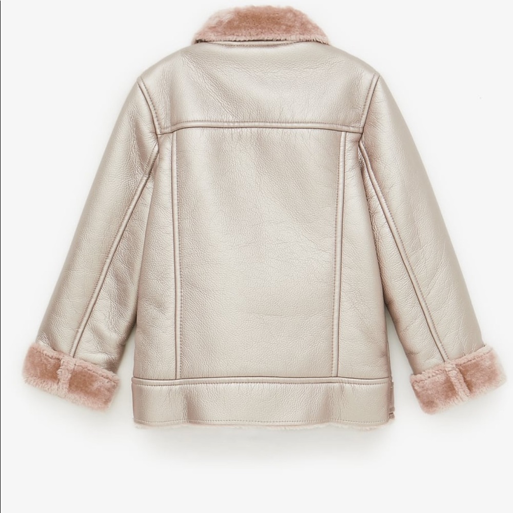 Zara faux leather jacket - Picture 2 of 3